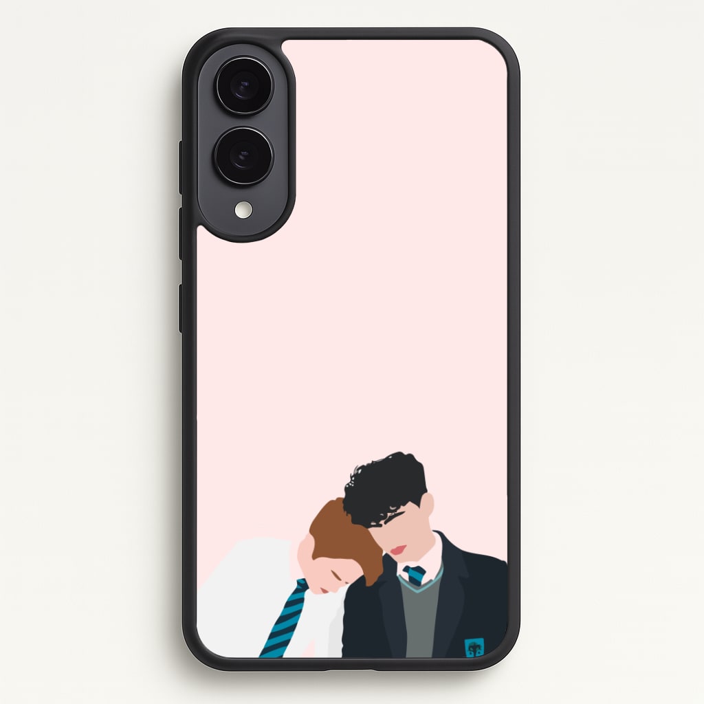 Nick And Charlie School Clothes - Heart TV Phone Case - Galaxy S25 Edge / Standard