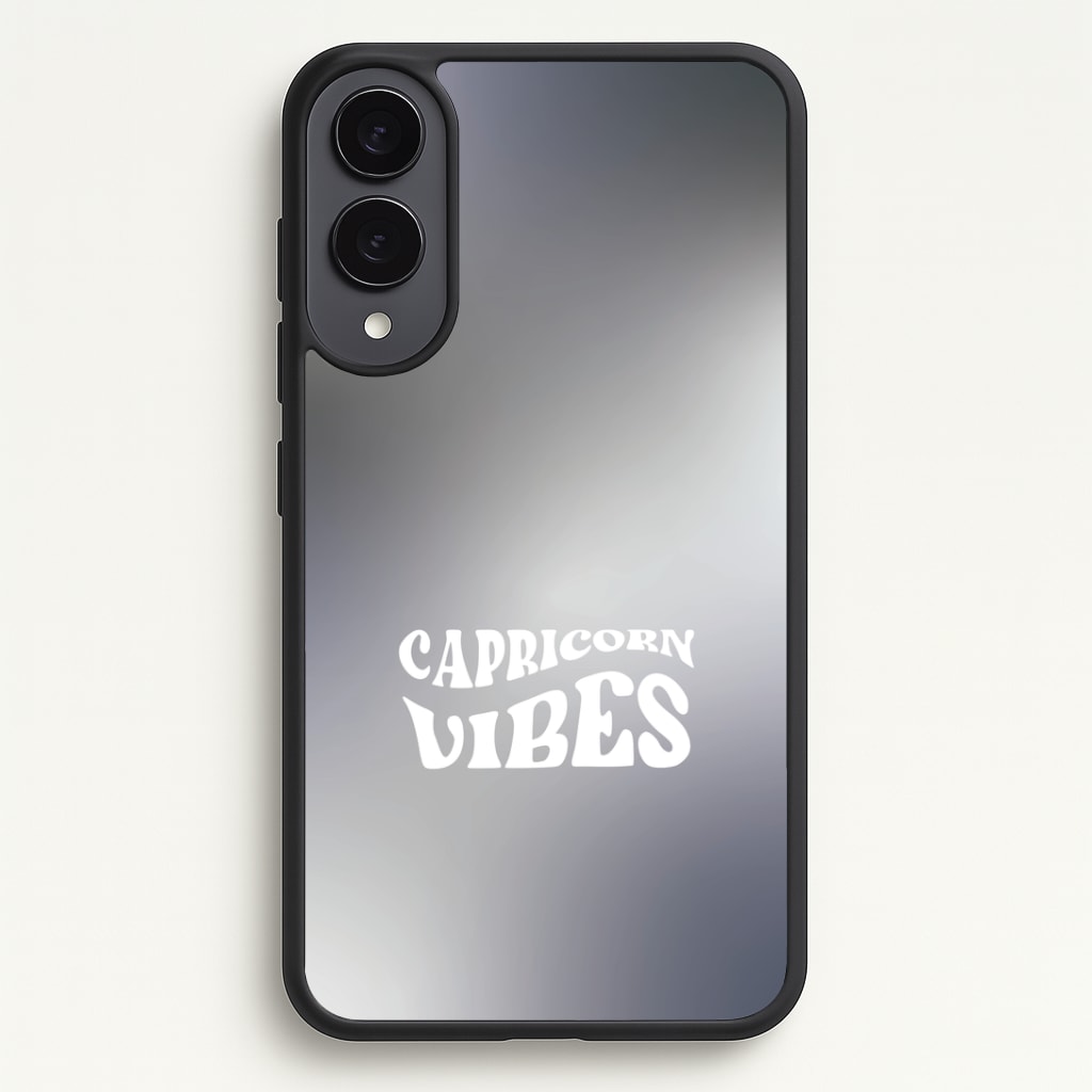 Capricorn Vibes Gradient Zodiac Phone Case - Galaxy S25 Edge / Standard