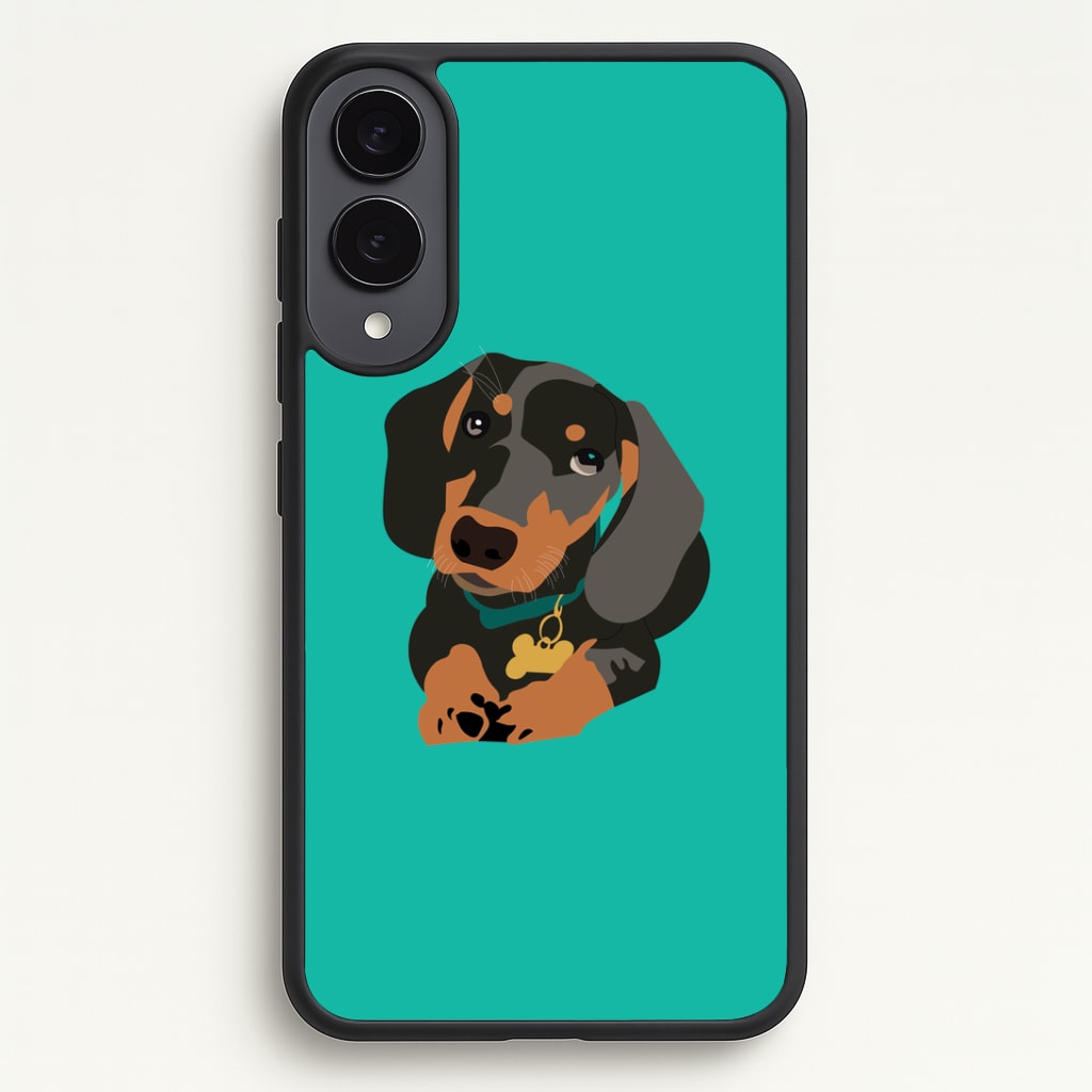 Black & brown - Dachshunds Phone Case - Galaxy S25 Edge / Standard