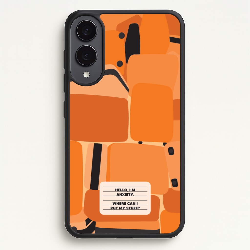 Hello I'm Anxiety - Inside Out Phone Case - Galaxy S25 Edge / Standard