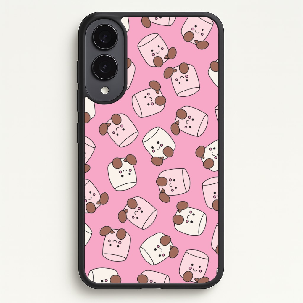 Marshmello - Plushy Phone Case - Galaxy S25 Edge / Standard