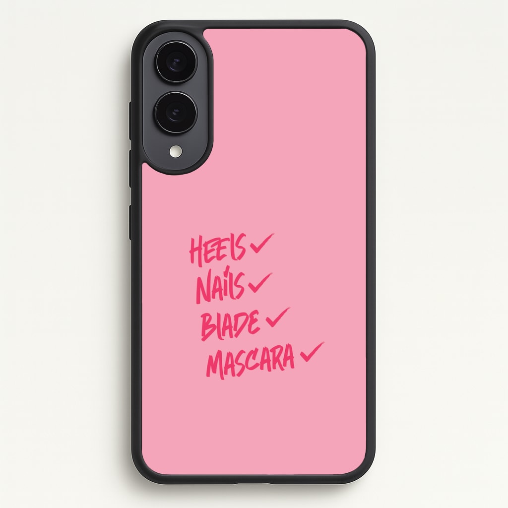 Heels, Nails, Blade, Mascara Phone Case - Galaxy S25 Edge / Standard