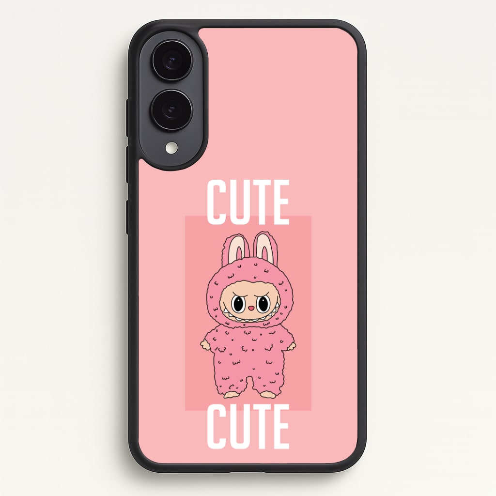 Cute Pink Monster Phone Case - Galaxy S25 Edge / Standard