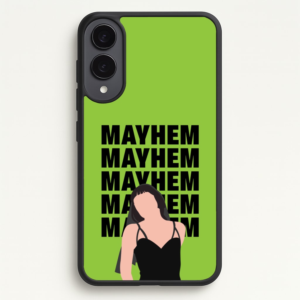Neon Green Mayhem Phone Case - Galaxy S25 Edge / Standard
