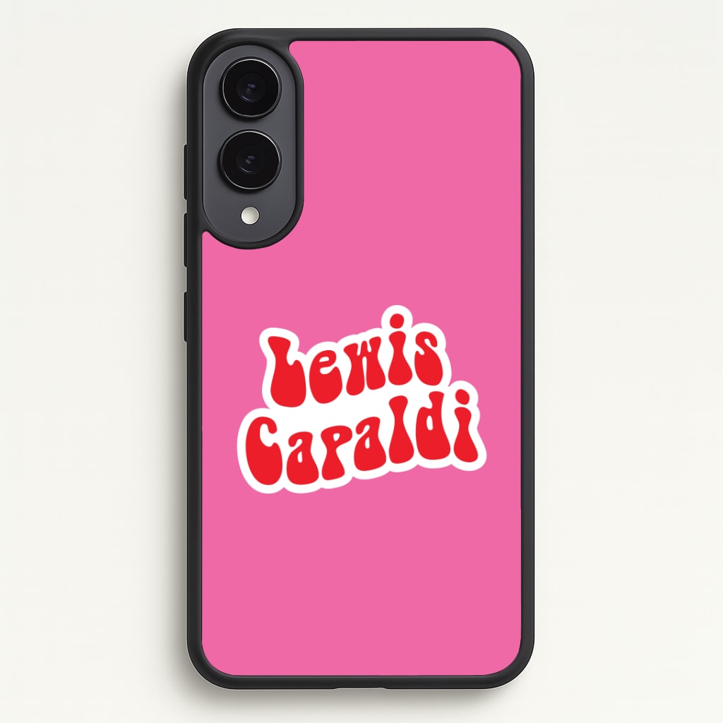 Red Name Phone Case - Galaxy S25 Edge / Standard