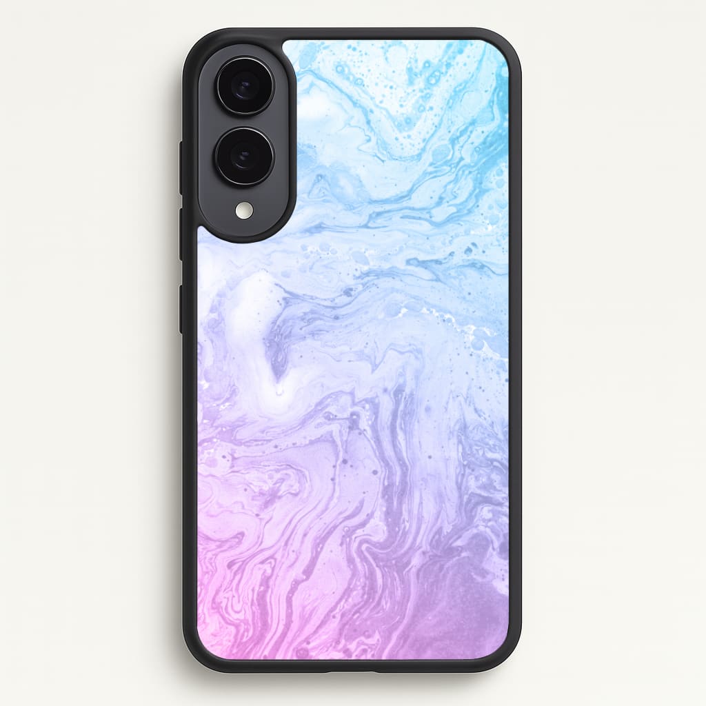 Purple Marble Phone Case - Galaxy S25 Edge / Standard