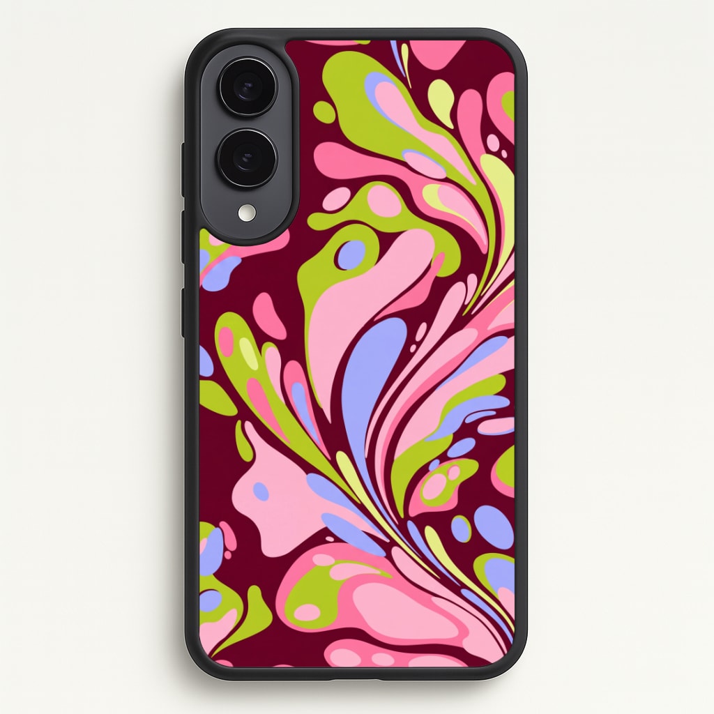 Multicolour Marble Swirl Phone Case