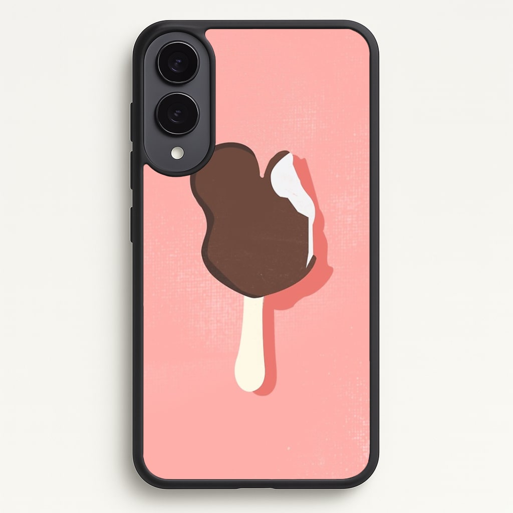 Pink Mouse Ice Cream Phone Case - Galaxy S25 Edge / Standard