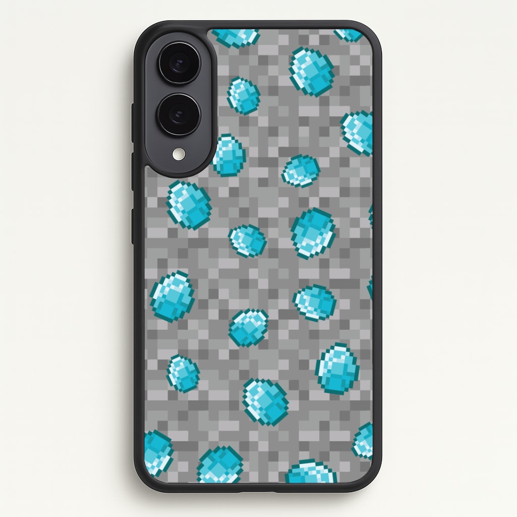 Diamond Pattern Phone Case - Galaxy S25 Edge / Standard