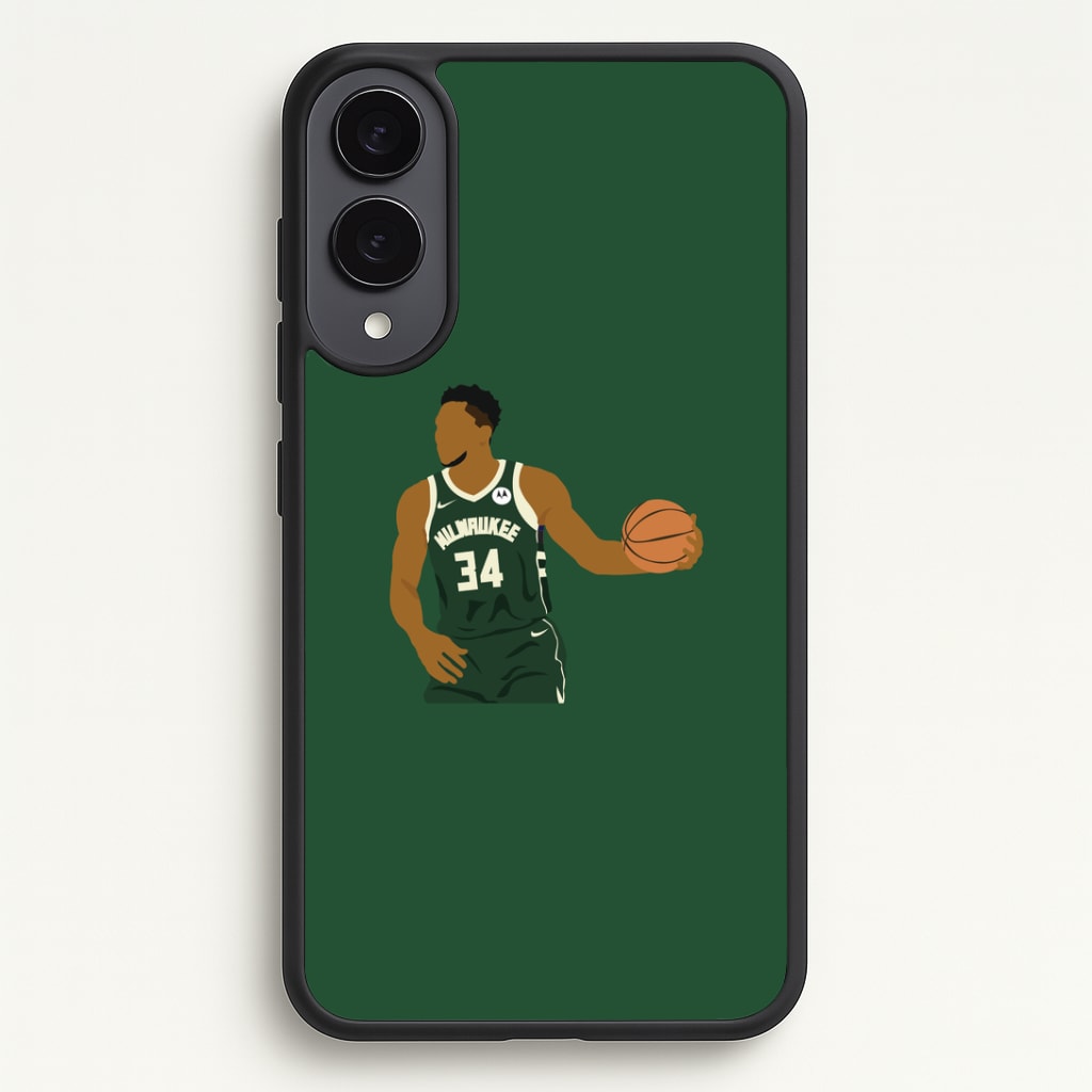 Giannis - Basketball Phone Case - Galaxy S25 Edge / Standard