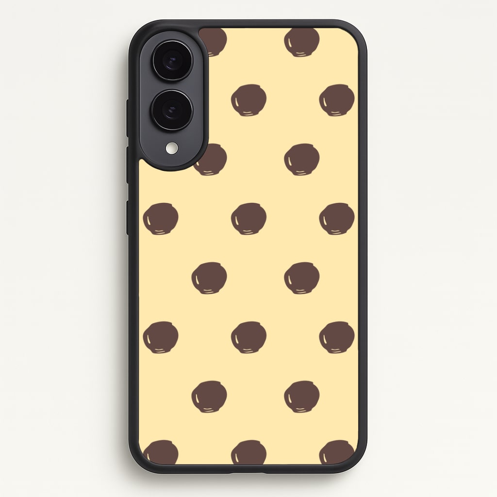 Vanilla & Chocolate Buttons Phone Case - Galaxy S25 Edge / Standard