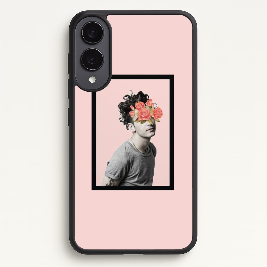 Matt - 1975 Flower Cencored Phone Case - Galaxy S25 Edge / Standard