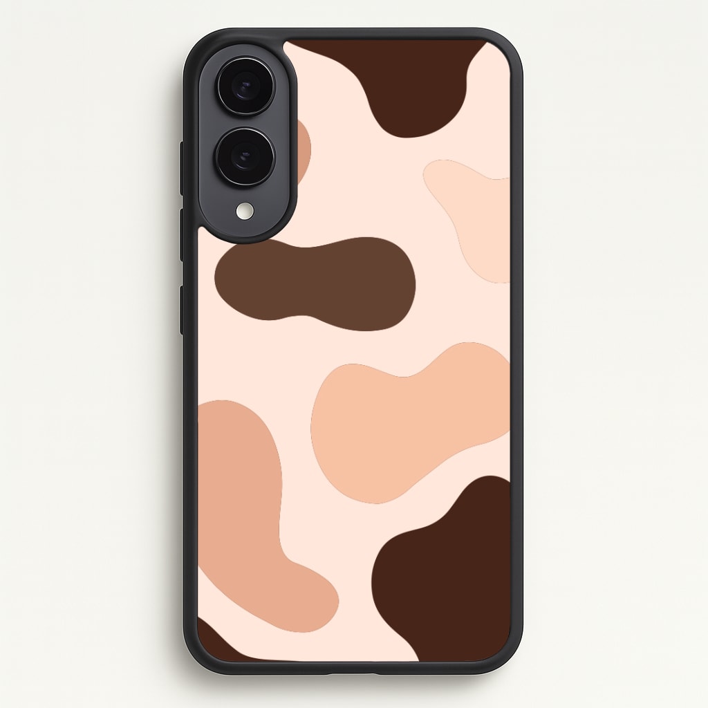 Cowprint Nude Phone Case - Galaxy S25 Edge / Standard