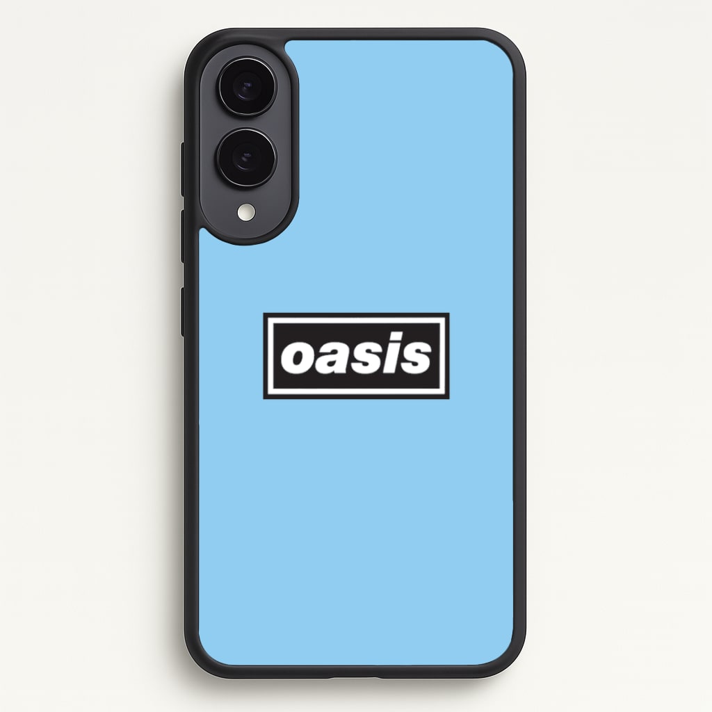 Band Name Blue Phone Case - Galaxy S25 Edge / Standard