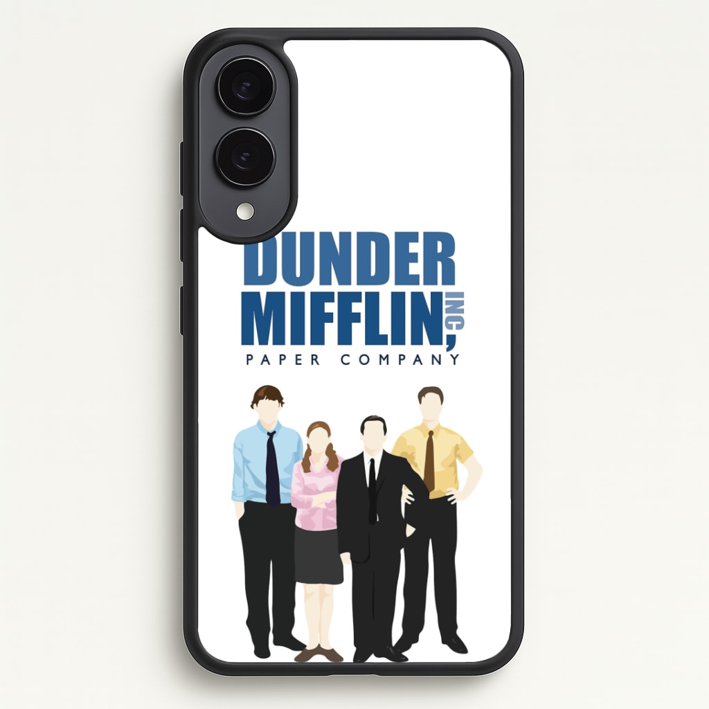 Office Cartoon - Dunder Mifflin Phone Case - Galaxy S25 Edge / Standard