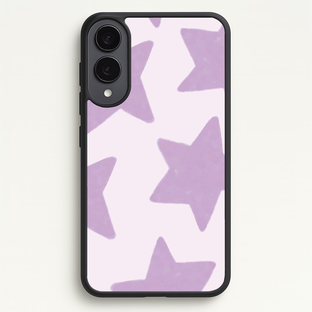 Lilac Stars Phone Case