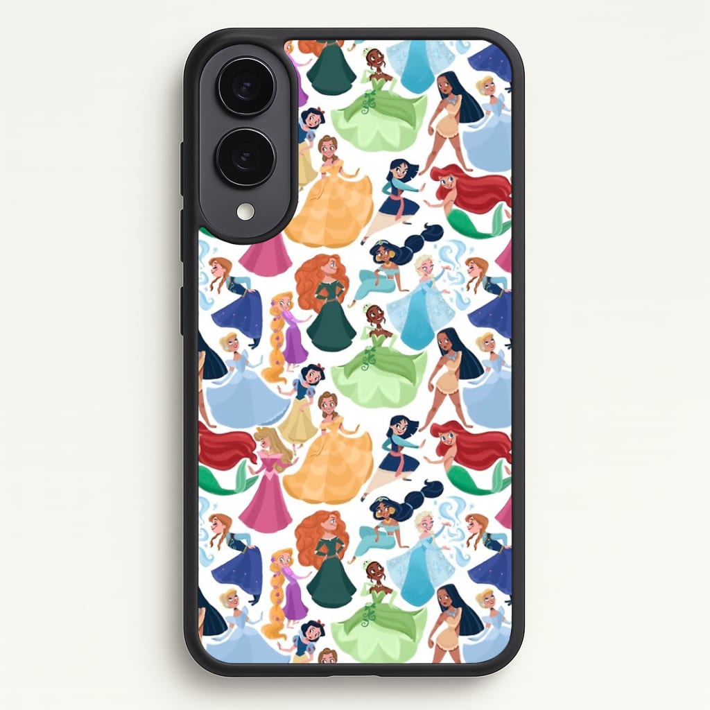 Fairytale Princess Pattern Phone Case - Galaxy S25 Edge / Standard