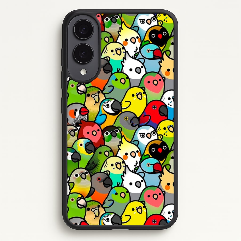 Everybirdy Pattern Phone Case - Galaxy S25 Edge / Standard
