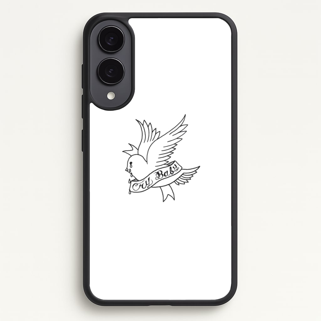 Cry Baby Bird - Peep Phone Case - Galaxy S25 Edge / Standard