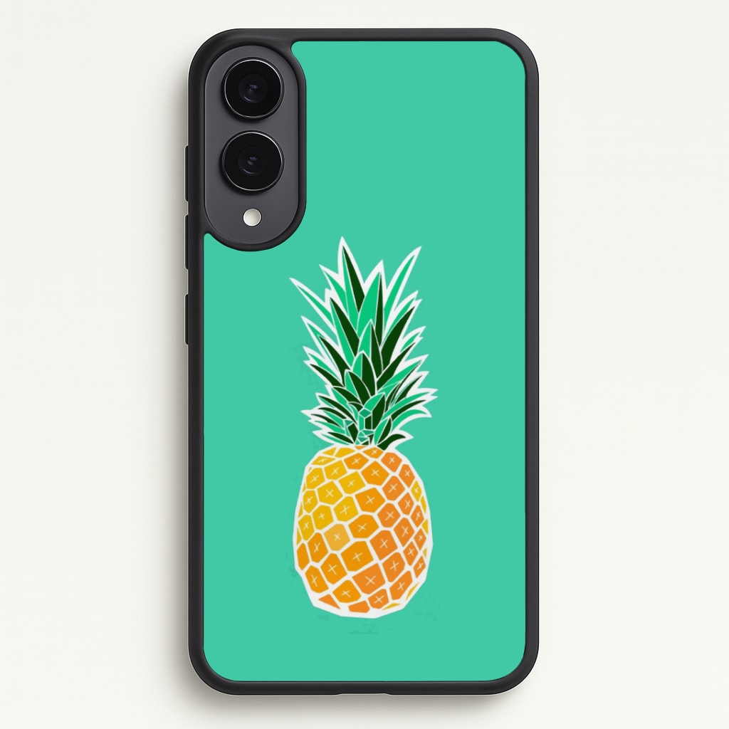 Cartoon Pineapple Phone Case - Galaxy S25 Edge / Standard