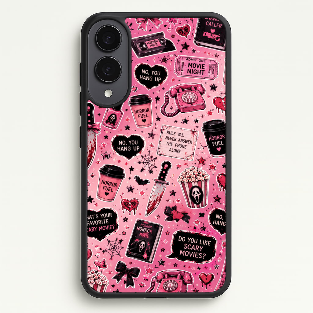 Horror Movie Pink Pattern Phone Case