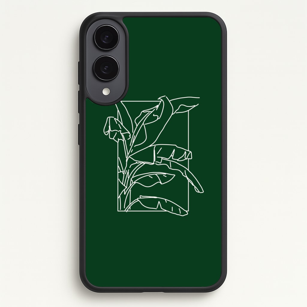 Green Leaf - Foliage Phone Case - Galaxy S25 Edge / Standard