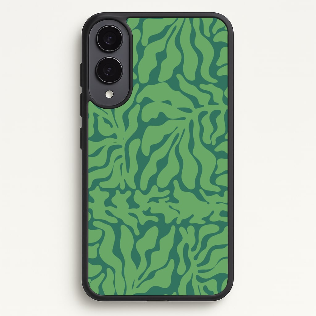 Green Leaves - Foliage Phone Case - Galaxy S25 Edge / Standard
