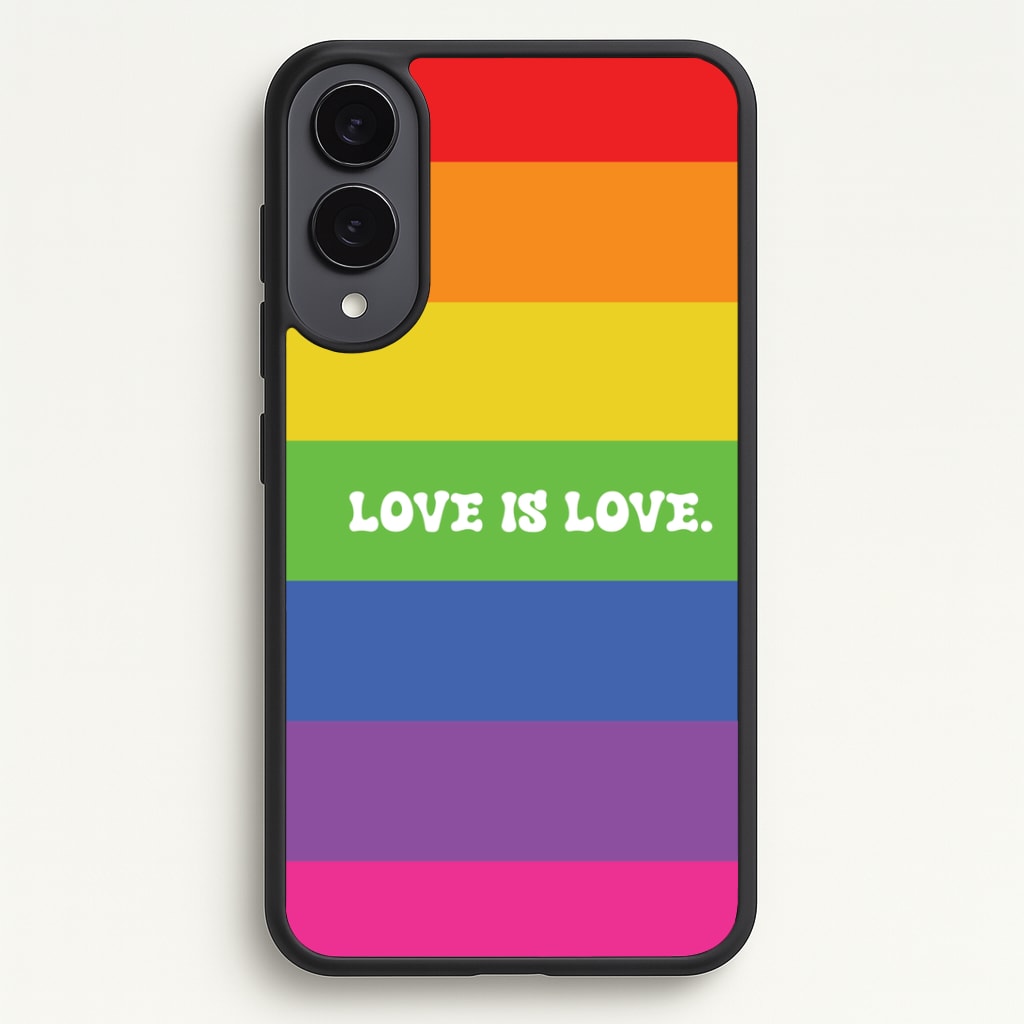 Love Is Love - Pride Phone Case - Galaxy S25 Edge / Standard
