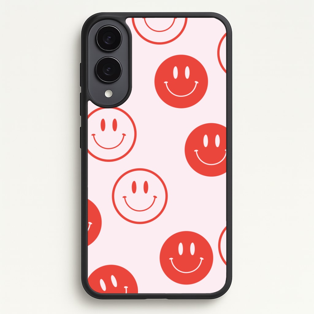 Psychedelic Pattern V Phone Case - Galaxy S25 Edge / Standard