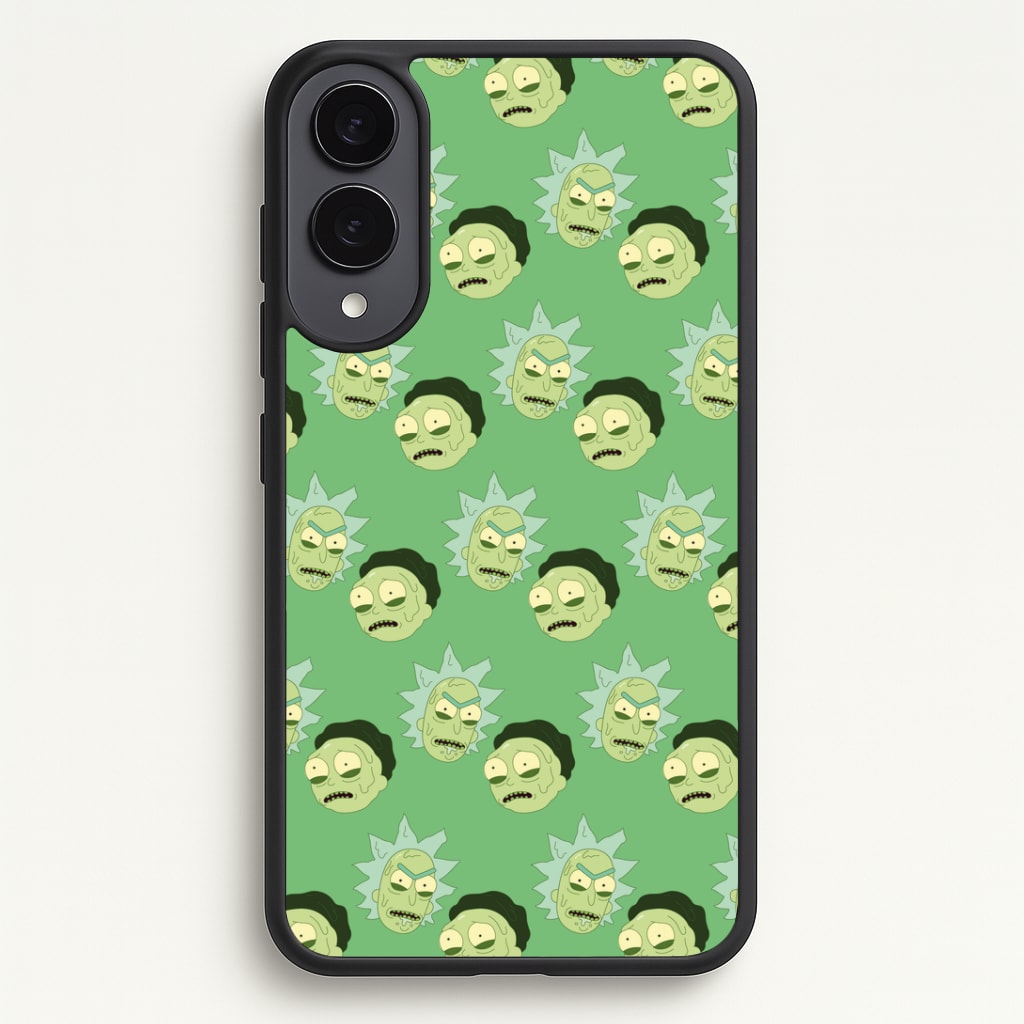 R&M Pattern Phone Case - Galaxy S25 Edge / Standard