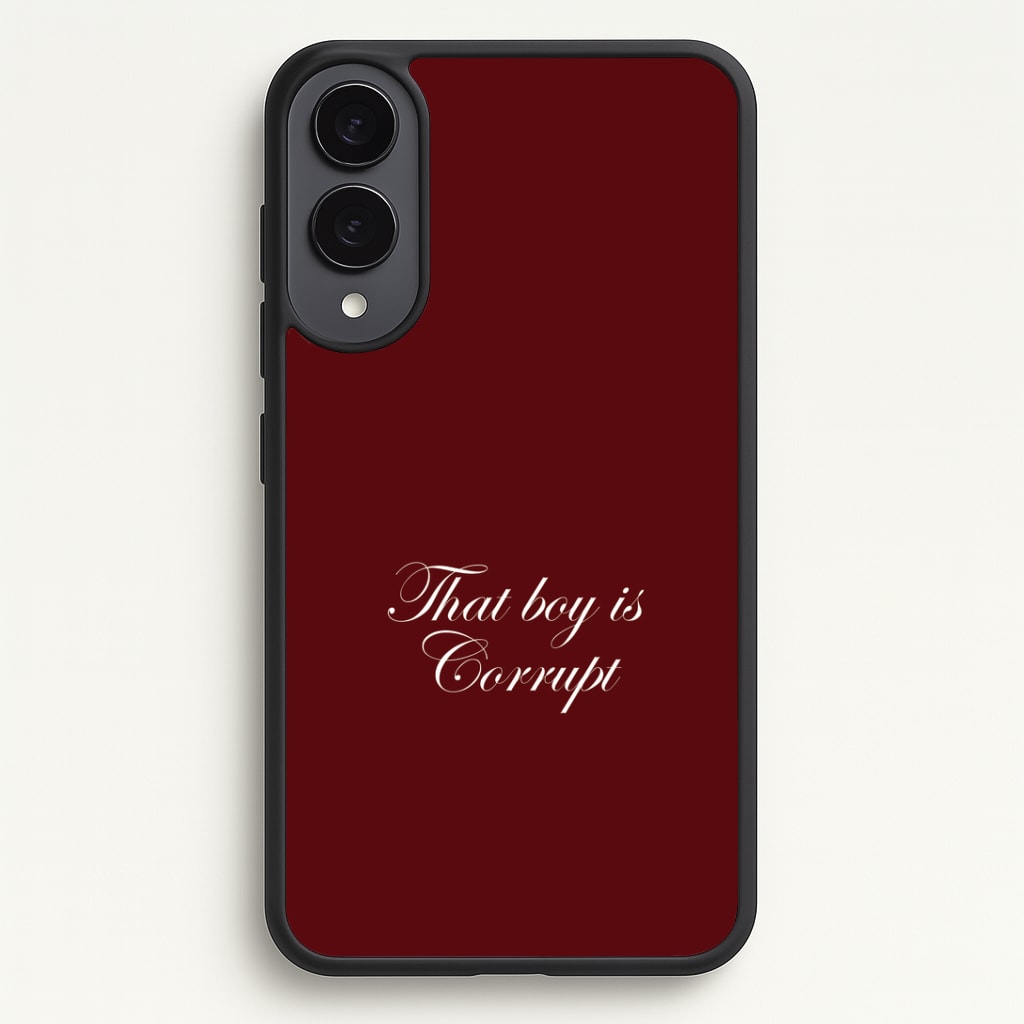 That Boy Is Corrupt Phone Case - Galaxy S25 Edge / Standard