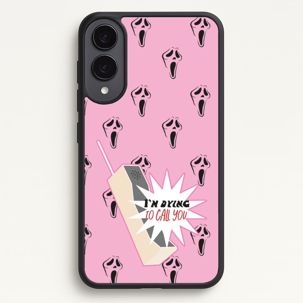 I'm Dying To Call You - Scream Phone Case - Galaxy S25 Edge / Standard