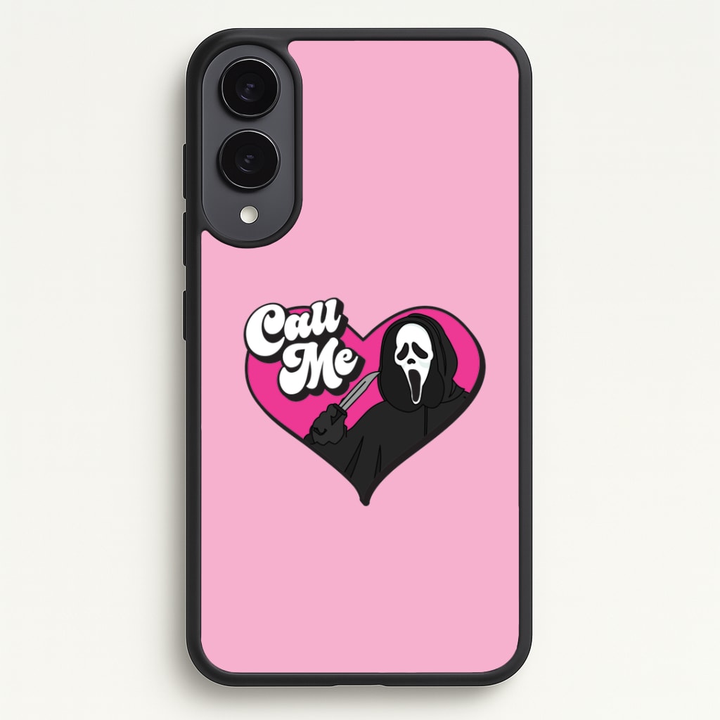 Call Me Heart Phone Case - Galaxy S25 Edge / Standard