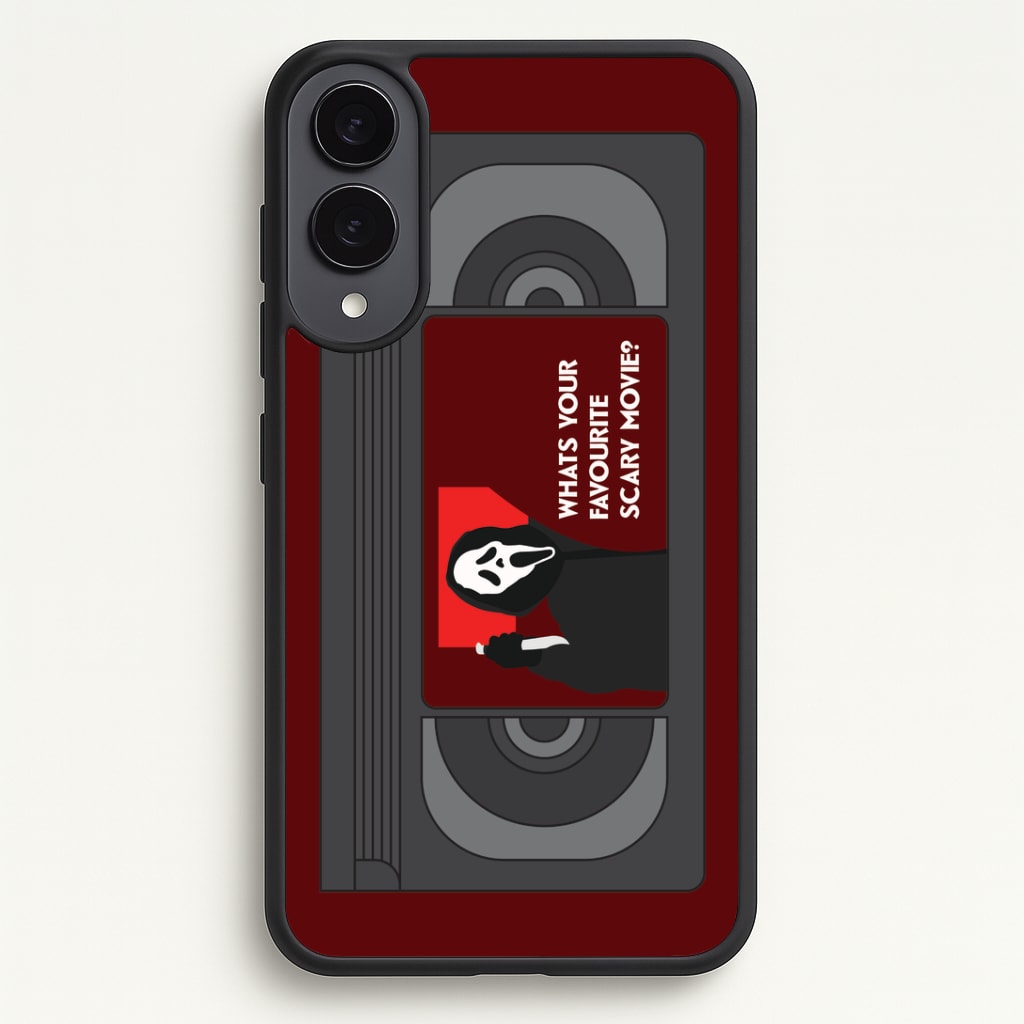 Horror Movie 7 VHS Tape Phone Case - Galaxy S25 Edge / Standard