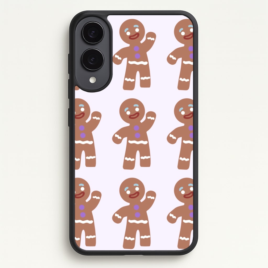 Gingerbread Man - Green Ogre Phone Case - Galaxy S25 Edge / Standard