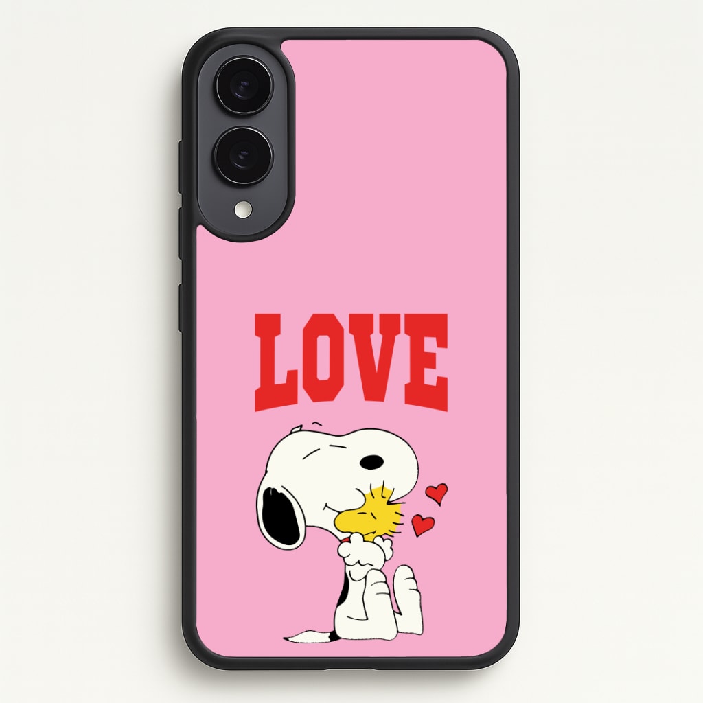 Love Cartoon Beagle Phone Case - Galaxy S25 Edge / Standard