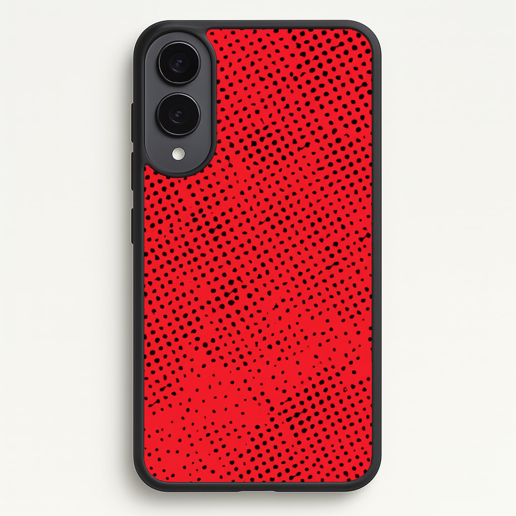 Red Comic Pattern Phone Case