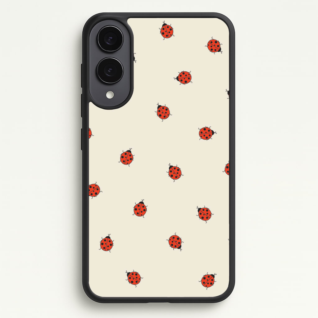 Ladybirds - Spring Patterns Phone Case - Galaxy S25 Edge / Standard