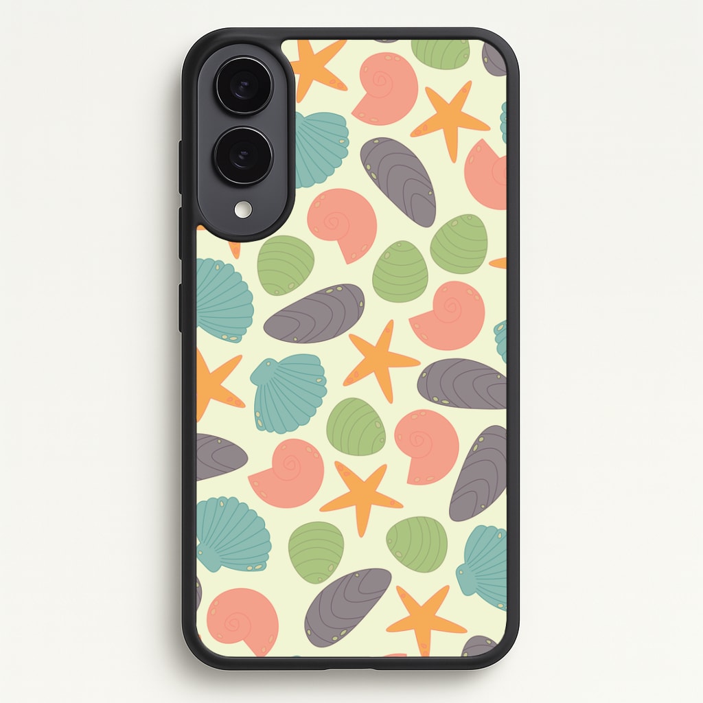 Seashells Pattern 1 Phone Case - Galaxy S25 Edge / Standard