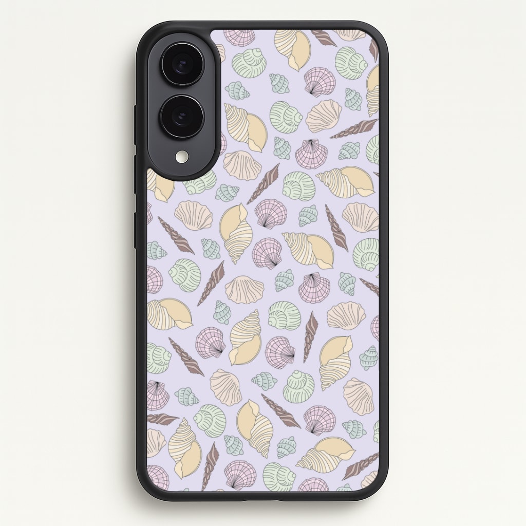 Seashells Pattern 7 Phone Case - Galaxy S25 Edge / Standard