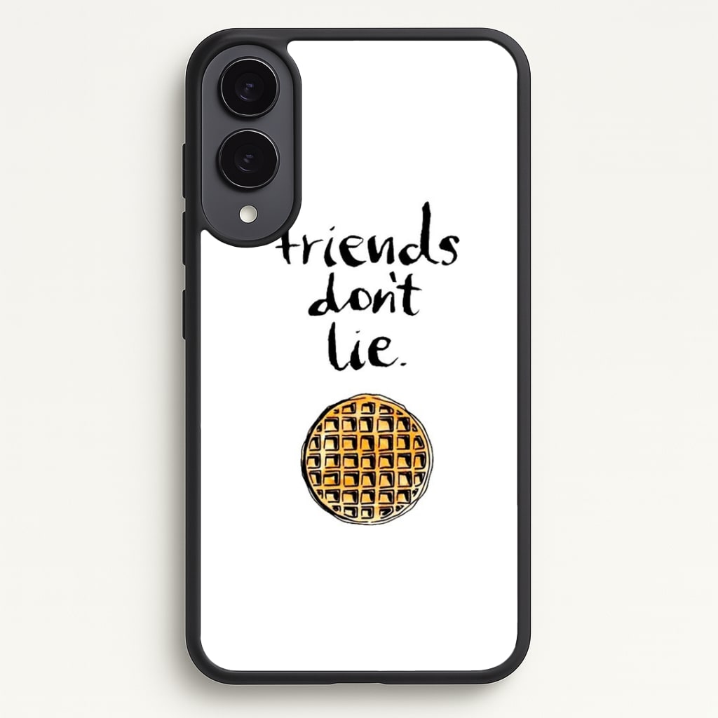 Friends Don't Lie Waffle Phone Case - Galaxy S25 Edge / Standard