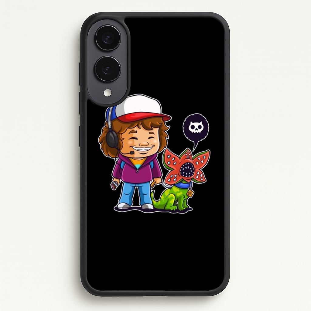 Dustin and The Demogorgon Phone Case - Galaxy S25 Edge / Standard