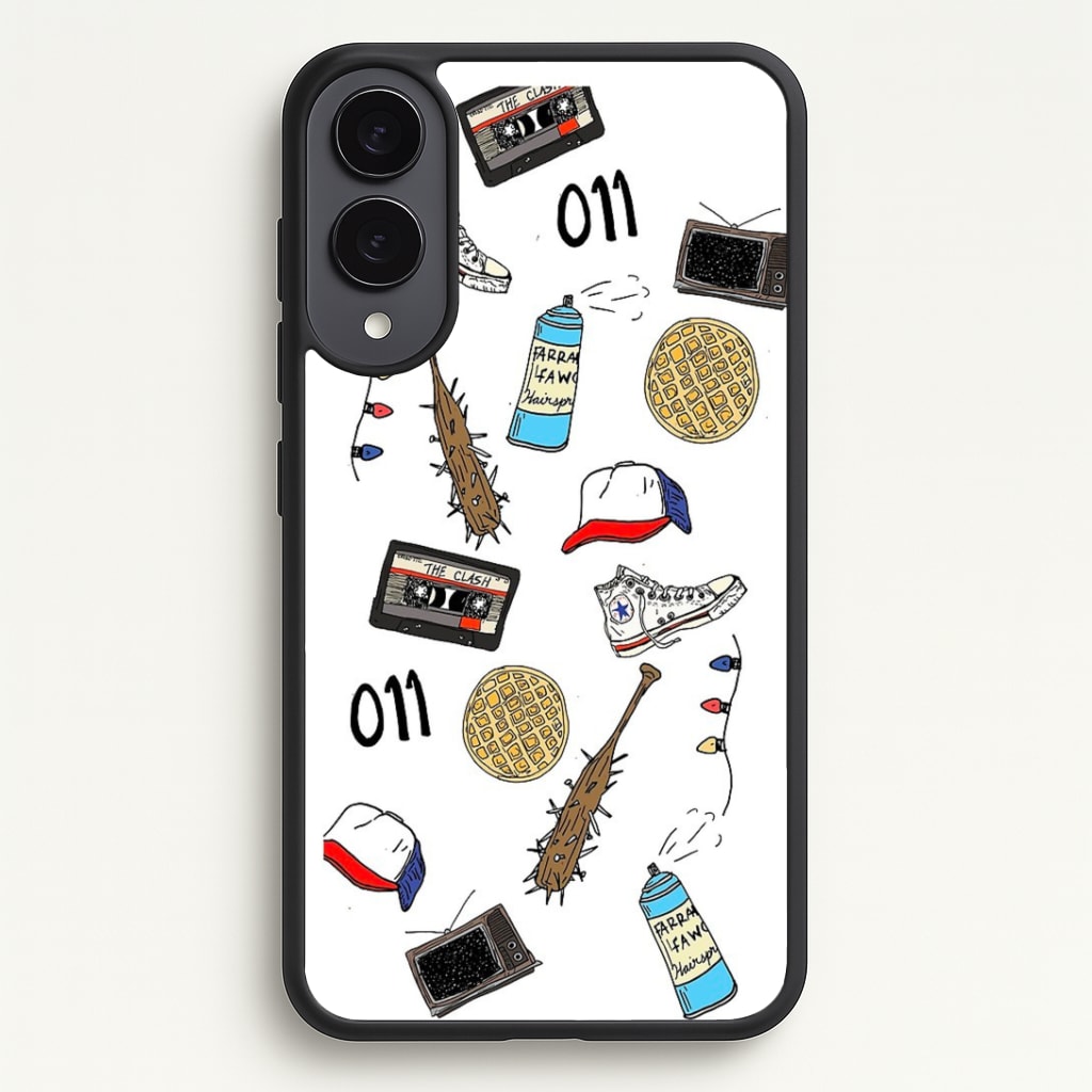 Stranger Drawings Phone Case - Galaxy S25 Edge / Standard