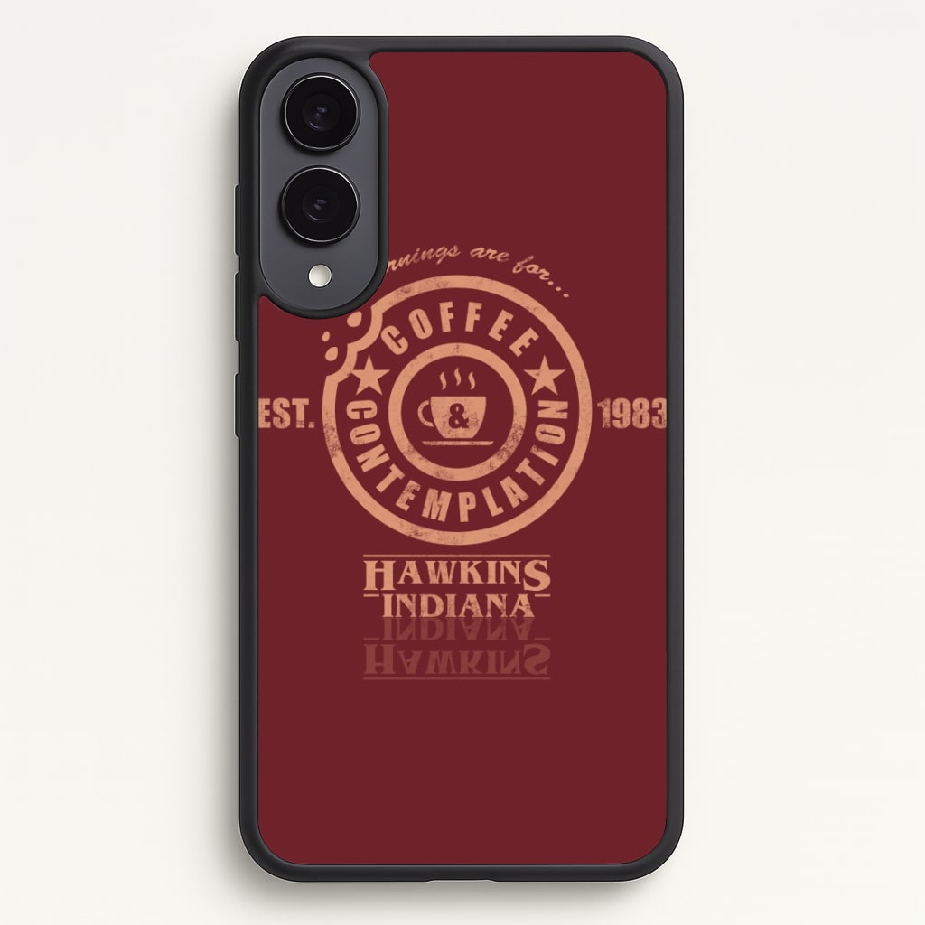 Coffee Contemplation Phone Case - Galaxy S25 Edge / Standard