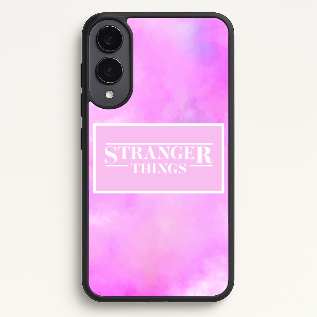 Pink Galaxy Stranger Phone Case - Galaxy S25 Edge / Standard