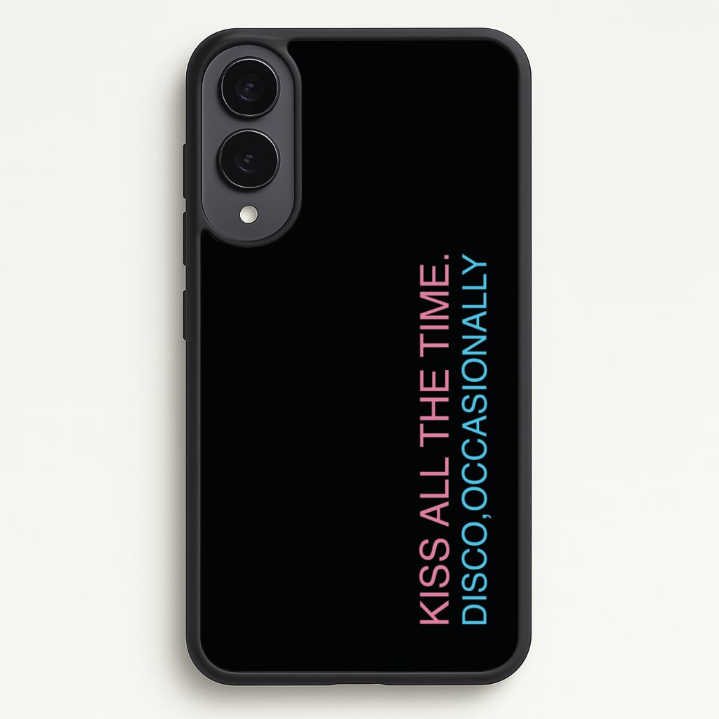 Disco Occasionally Text Phone Case - Galaxy S25 Edge / Standard