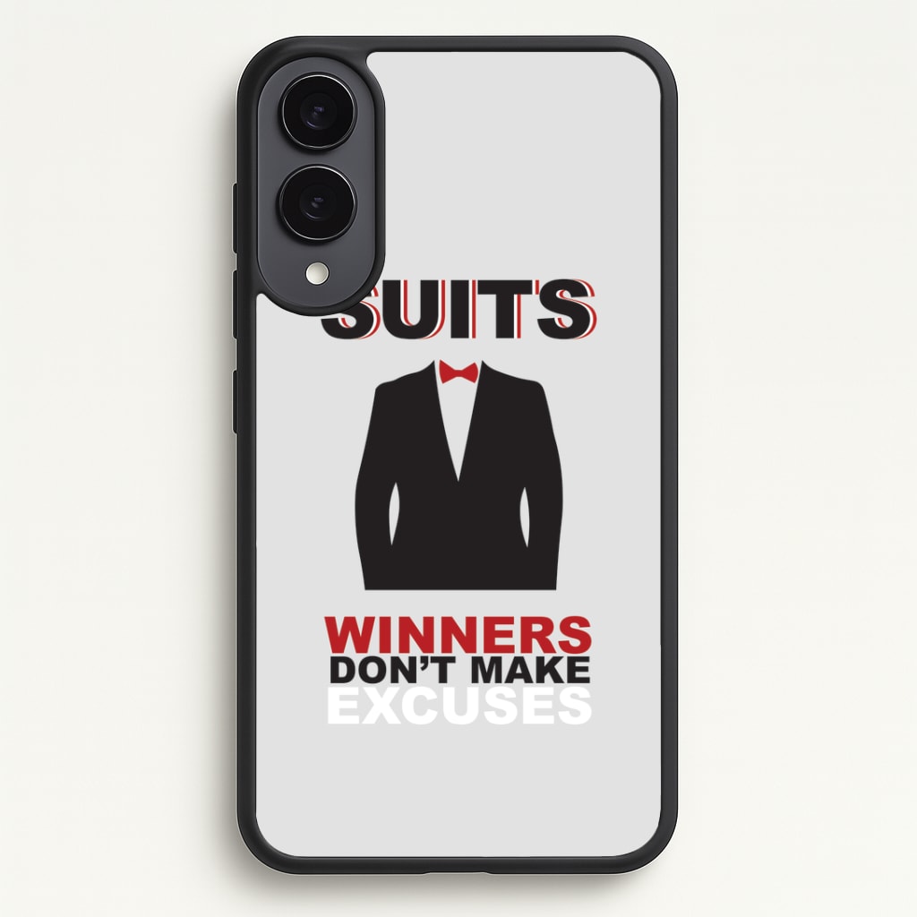 Winners Don't Make Excuses Phone Case - Galaxy S25 Edge / Standard