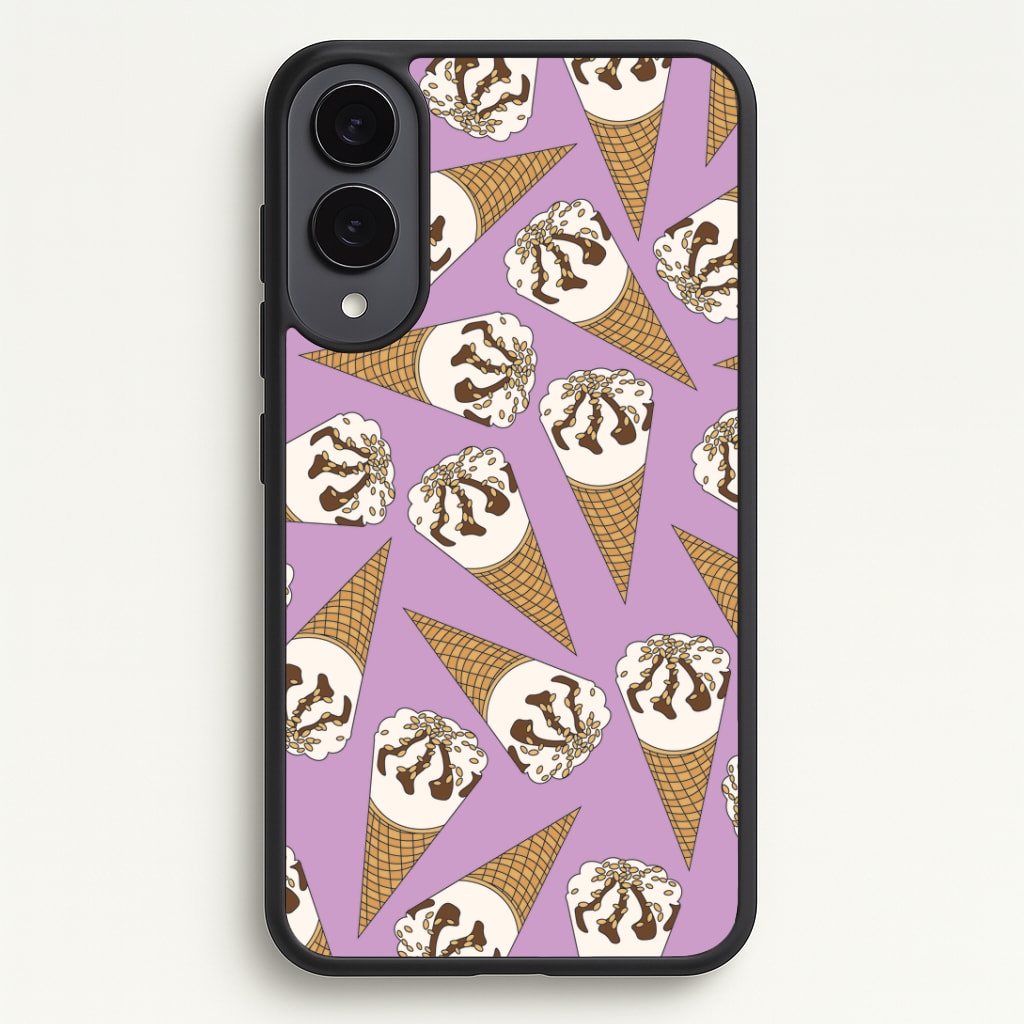 Netto - Ice Cream Patterns Phone Case - Galaxy S25 Edge / Standard