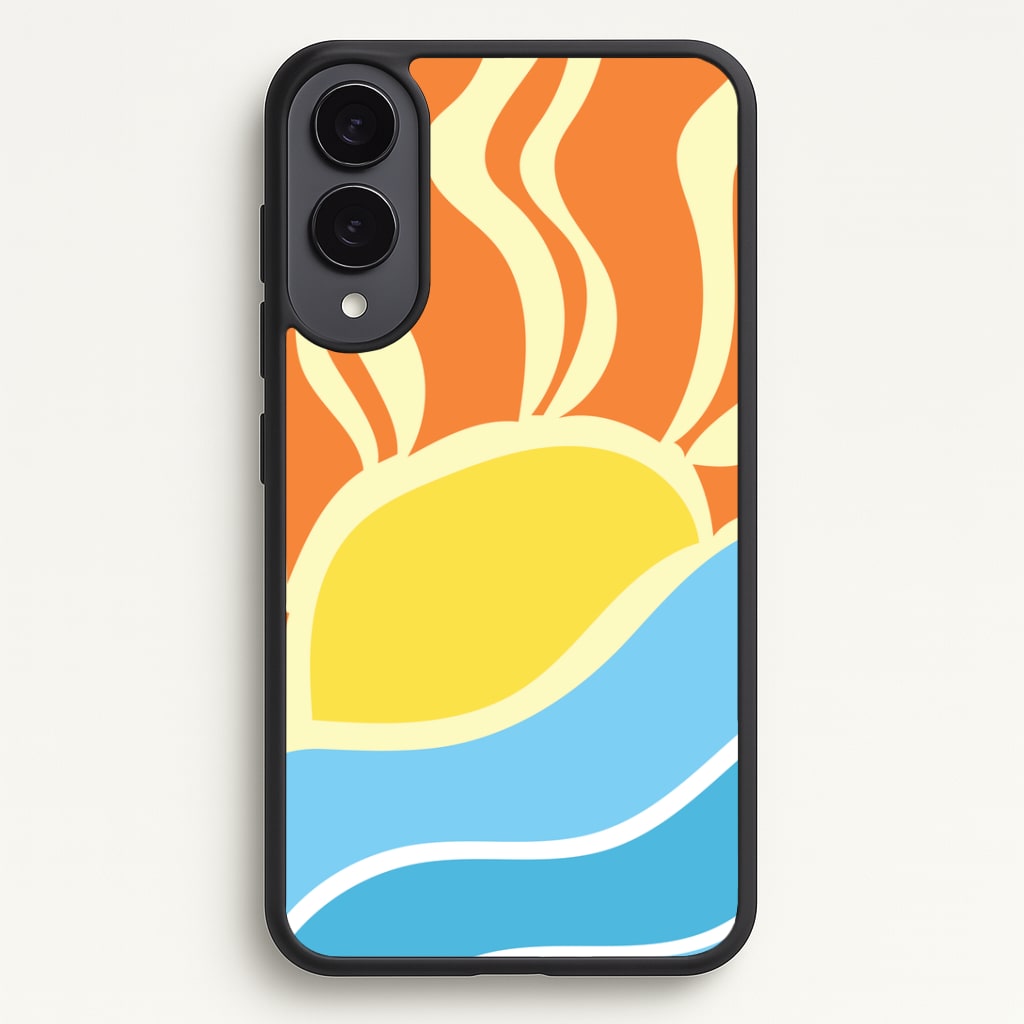 Abstract Sunset Phone Case - Galaxy S25 Edge / Standard