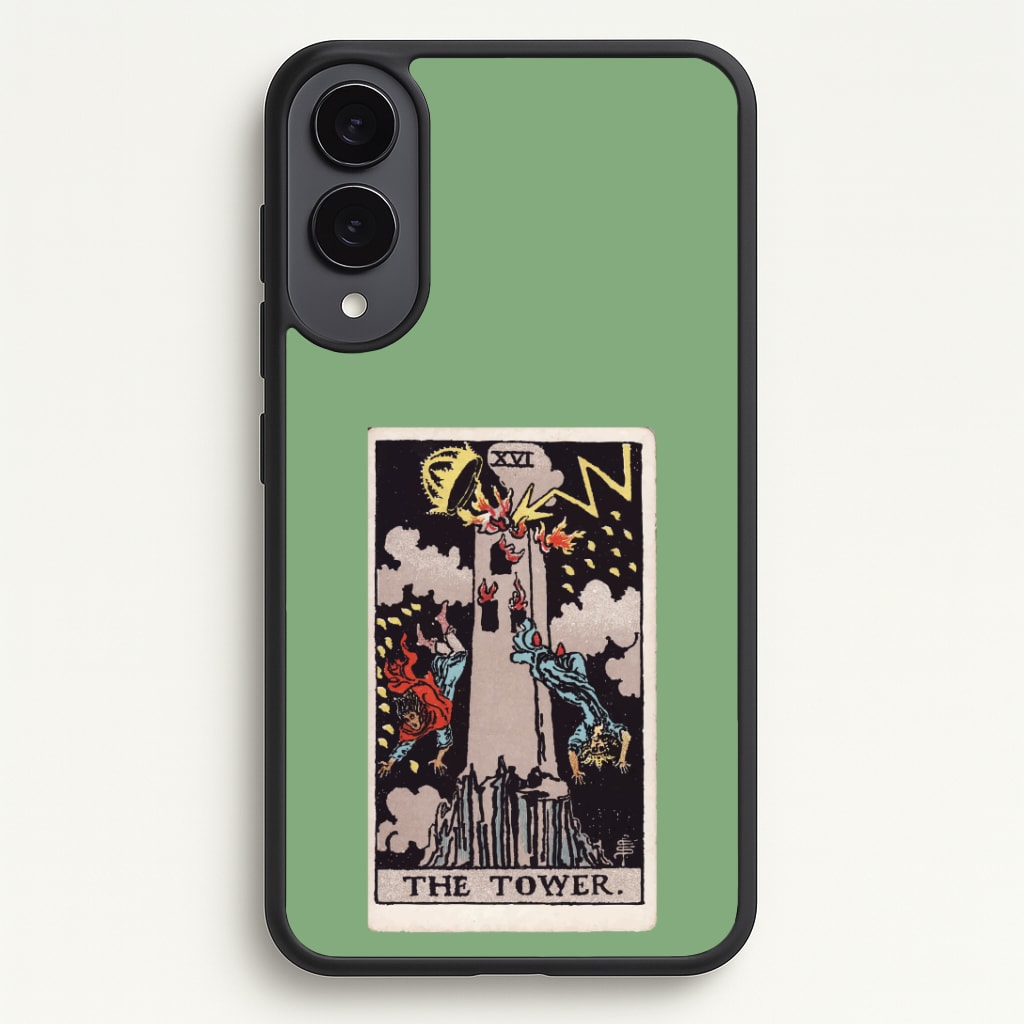 Tarot Card XVI Phone Case - Galaxy S25 Edge / Standard